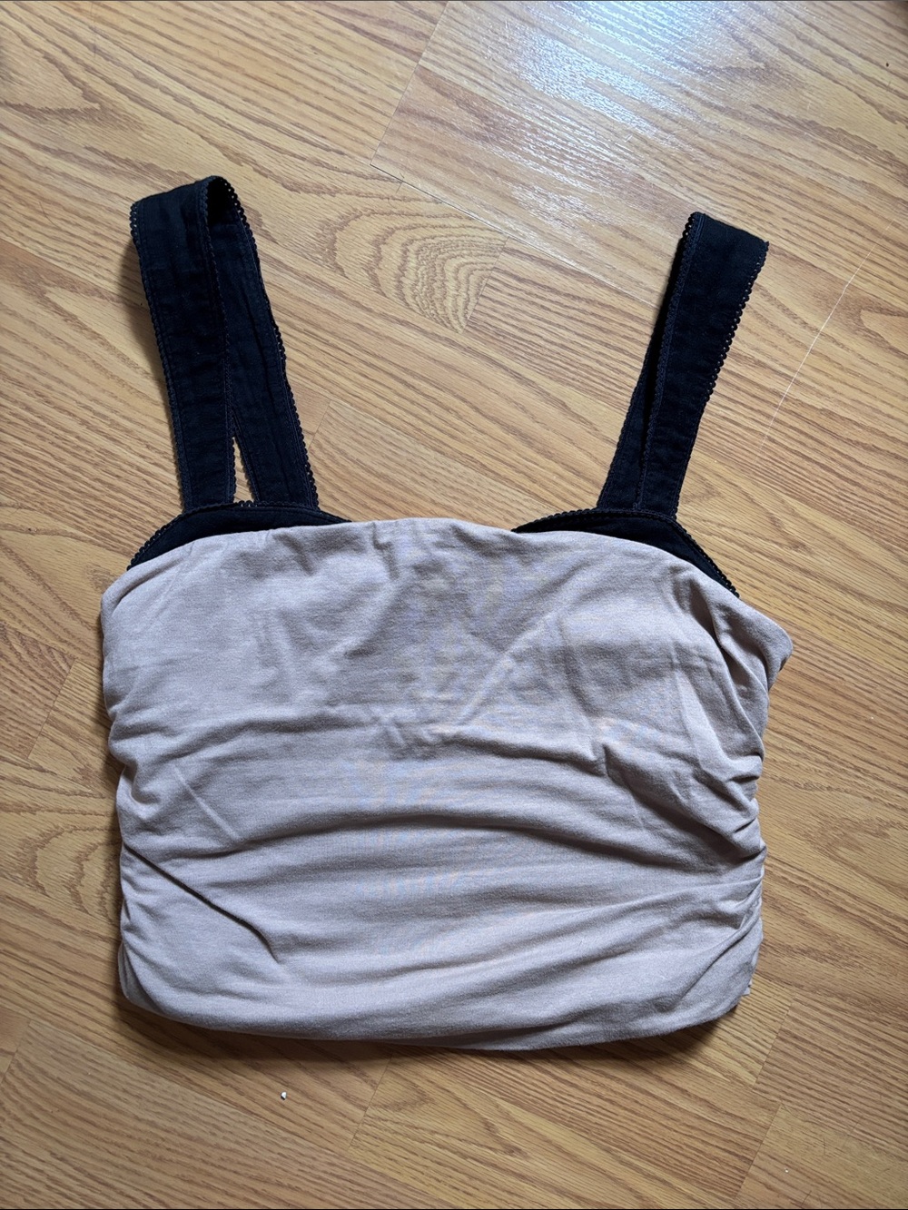 Free People Two-Tone Crop Tank Top size medium